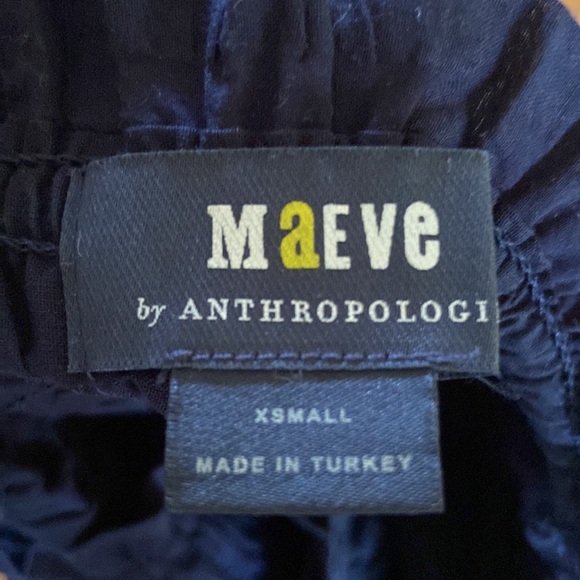 •ANTHROPOLOGIE• maeve bree cropped blouse - Picture 3 of 4